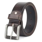 Premium Full-Grain Buffalo Leather Men’s Belt